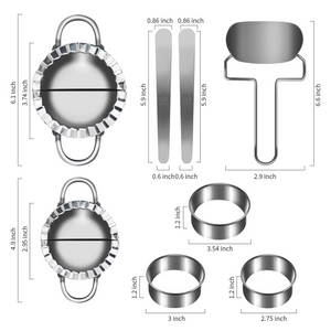 Dumpling maker stainless steel dumpling mold set