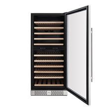 Load image into Gallery viewer, Empava WC06D Wine Refrigerator 55&quot; Tall Dual Zone Wine Fridge
