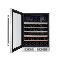 Load image into Gallery viewer, Empava WC03S 24 Inch Wine Cooler Wine Fridge 52 Bottles
