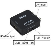 Load image into Gallery viewer, AV To HDMI-compatible Switch Box AV2HDMI Converter
