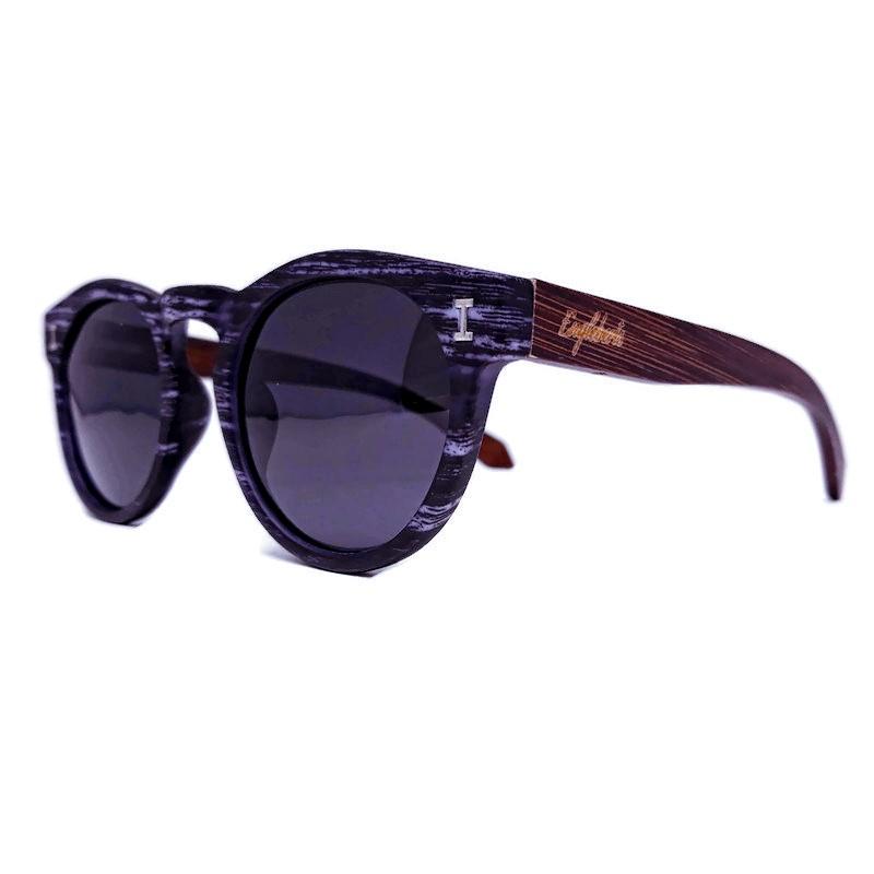 Granite Colored Frame, Bamboo Sunglasses, Polarized