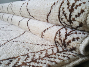 Moroccan Pearl Bush Woolen Rugs