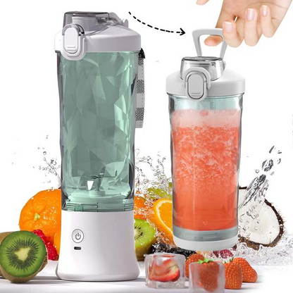 600ML Waterproof Electric Juicer Fruit Mixers Bottle Blender | Kitchen