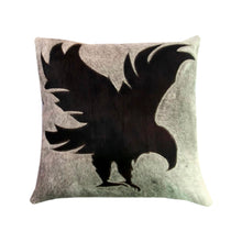 Load image into Gallery viewer, Cowhide Leather Moon Mist Cushion Cover
