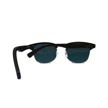 Load image into Gallery viewer, Black Bamboo Club Sunglasses, Polarized Sunset Lenses, HandCrafted
