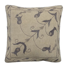 Load image into Gallery viewer, Embroidered Woolen Boulder Cushion Cover
