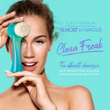 Load image into Gallery viewer, Almost Famous &quot;Clean Freak&quot; 2in1 Exfoliator Brush
