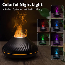 Load image into Gallery viewer, Colorful Portable Air Humidifier Flame Aroma Diffuser
