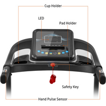 Load image into Gallery viewer, Compact Easy Folding Treadmill Motorized Running Jogging Machine
