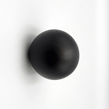 Cabinet knob ROUND | black