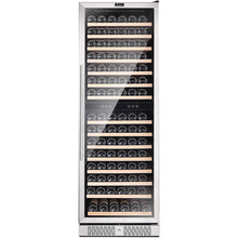 Load image into Gallery viewer, Empava WC08D Dual Zone Wine Cooler 70&quot; Tall Wine Fridge
