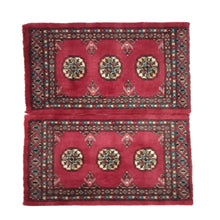 Load image into Gallery viewer, Handknotted Bokhara Mexican Red Wool Mat
