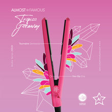 Load image into Gallery viewer, Almost Famous 0.5&quot; Tropico Getaway Mini Travel Flat Iron+Designer Bag
