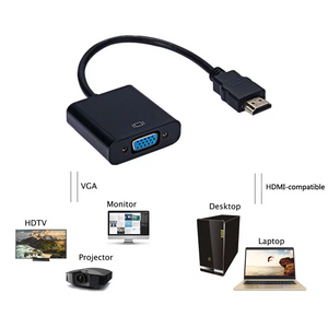 1080P HDMI-compatible to VGA Adapter For Xbox PS4 PC | Electronics