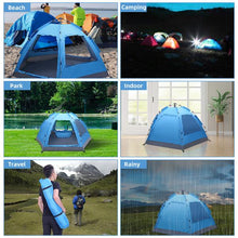 Load image into Gallery viewer, Automatic Family Tent Instant Pop Up Waterproof for Camping Hiking
