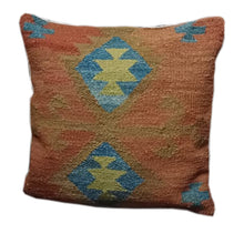 Load image into Gallery viewer, Woolen Twine Kilim Cushion Cover
