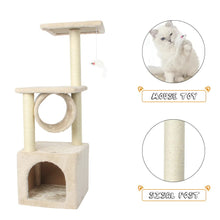 Load image into Gallery viewer, Cat Tree House Tower
