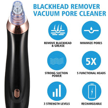 Load image into Gallery viewer, Electric Acne Blackhead Remover Skin Vacuum
