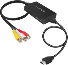 Load image into Gallery viewer, RCA to HDMI Converter Support 1080P PAL/NTSC
