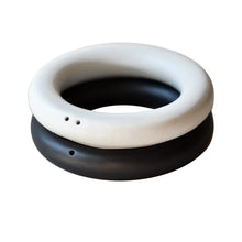 Load image into Gallery viewer, RINGS Black &amp; White salt and pepper shakers
