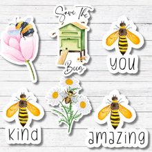 Load image into Gallery viewer, Bee Kind Sticker/Magnet
