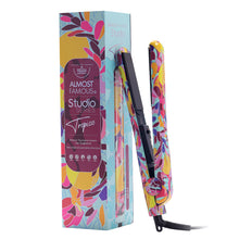 Load image into Gallery viewer, Almost Famous 1.25&quot; Tropico Studio Flat Iron with Waterprint Design
