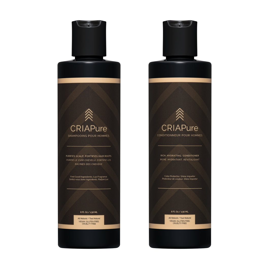 CRIAPure Shampoo and Conditioning Cream For Men