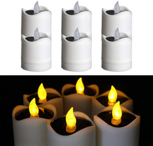 Load image into Gallery viewer, 6PCS Waterproof Smokeless Solar Candles Lights Flame Light | Home Decor
