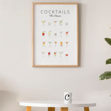 Load image into Gallery viewer, Cocktails Art Poster Decor
