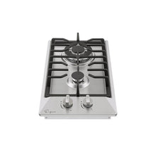 Load image into Gallery viewer, Empava 12GC29 12 inch Stainless Steel Gas Cooktop
