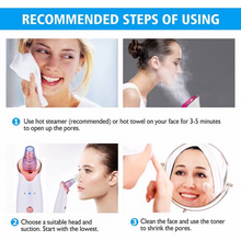 Load image into Gallery viewer, Electric Skin blackhead Vacuum Facial Blackhead Remover
