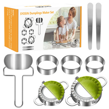 Load image into Gallery viewer, Dumpling maker stainless steel dumpling mold set
