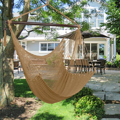 Caribbean Large Hammock Chair Swing Seat Hanging Chair