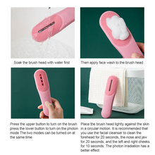 Load image into Gallery viewer, Deep Cleansing Exfoliating Removing Electric Facial Cleansing Brush
