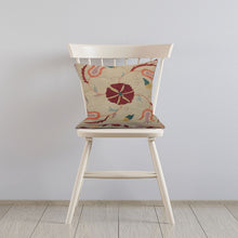 Load image into Gallery viewer, Embroidered Woolen Como Cushion Cover
