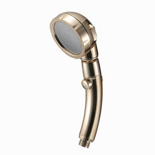 Load image into Gallery viewer, Water Saving Shower Head Three Mode Golden Color
