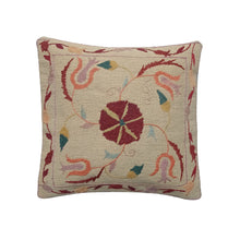 Load image into Gallery viewer, Embroidered Woolen Como Cushion Cover
