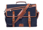 16 Inch Canvas Leather  Briefcase Computer Laptop Book Large Satchel | Messanger Bags