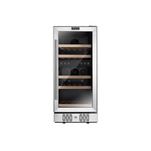 Load image into Gallery viewer, Empava WC02D 15 Inch Dual Zone Wine Cooler Wine Fridge
