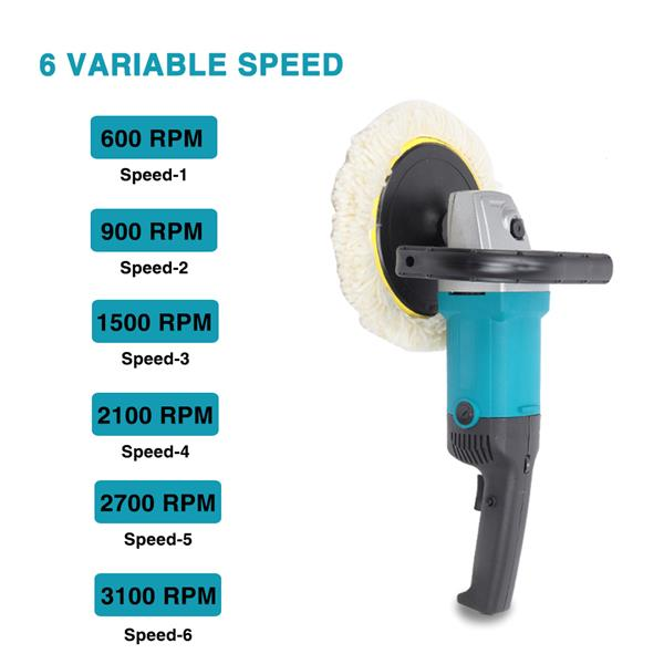 Car Detailing Kit Variable Speed Car Polishing Machine