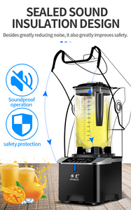 Commercial Smoothie Maker Blender Sound Insulation ice Crusher