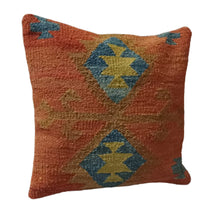 Load image into Gallery viewer, Woolen Twine Kilim Cushion Cover
