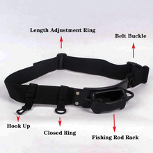 Load image into Gallery viewer, Adjustable Belt Fishing Waist Belt
