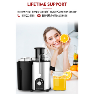 2 Speeds 400W Centrifugal Juicer Extractor with Wide Mouth | Kitchen