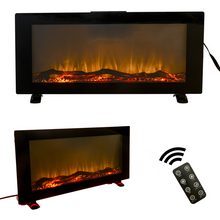 Load image into Gallery viewer, 42 Inches 10 Colors Backlight Wall-Mounted Electronic Fireplace
