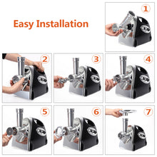 Load image into Gallery viewer, Electric Meat Grinder Sausage Stuffer Maker with Handle
