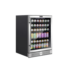 Load image into Gallery viewer, Empava BR02S 24 Inch Freestanding &amp; Built-in Beverage Fridge
