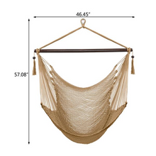 Load image into Gallery viewer, Caribbean Large Hammock Chair Swing Seat Hanging Chair
