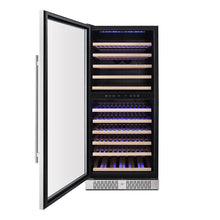 Load image into Gallery viewer, Empava WC06D Wine Refrigerator 55&quot; Tall Dual Zone Wine Fridge
