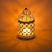 Load image into Gallery viewer, Candlestick Tealight Hanging Lantern Bird Cage Vintage Candle Holder
